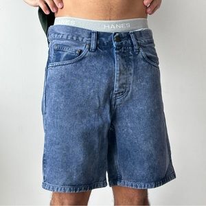 CARHARTT WIP JEAN SHORTS